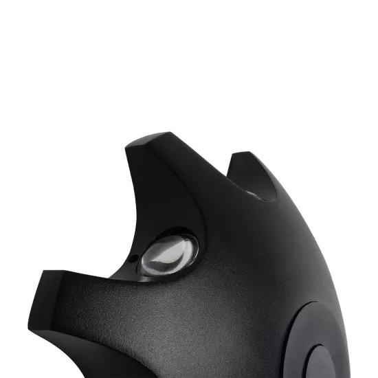 SPARK 60684 Μοντέρνο Φωτιστικό Τοίχου - Απλίκα LED 16W 2000lm 30° AC 220-240V Αδιάβροχο IP65 Θερμό Λευκό 2700K - CREE XPE Chip & TÜV SÜD Driver - Μαύρο Ματ - Μ25 x Π6 x Υ25cm - 5 Χρόνια Εγγύηση