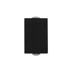 HIKARI 60685 Μοντέρνο Φωτιστικό Τοίχου - Απλίκα LED 4W 500lm 30° AC 220-240V Αδιάβροχο IP65 Θερμό Λευκό 2700K - CREE XPE Chip & TÜV SÜD Driver - Μαύρο Ματ - Μ6 x Π4 x Υ10.5cm - 5 Χρόνια Εγγύηση