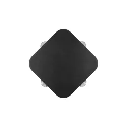 LUZ 60688 Μοντέρνο Φωτιστικό Τοίχου - Απλίκα LED 8W 1000lm 10° AC 220-240V Αδιάβροχο IP65 Θερμό Λευκό 2700K - CREE XPE Chip & TÜV SÜD Driver - Μαύρο Ματ - Μ13.5 x Π4.5 x Υ13.5cm - 5 Χρόνια Εγγύηση