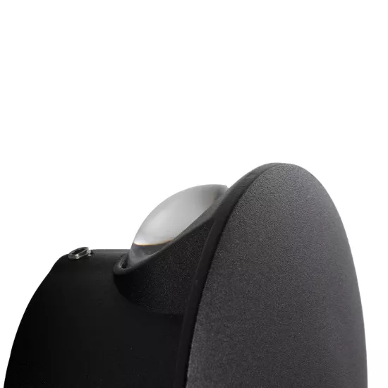 SOL 60689 Μοντέρνο Φωτιστικό Τοίχου - Απλίκα LED 8W 1000lm 30° AC 220-240V Αδιάβροχο IP65 Θερμό Λευκό 2700K - CREE XPE Chip & TÜV SÜD Driver - Μαύρο Ματ - Μ10 x Π5 x Υ10cm - 5 Χρόνια Εγγύηση