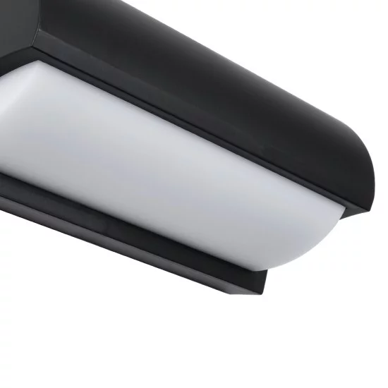 HORIZON 60693 Φωτιστικό Τοίχου - Απλίκα Εσωτερικού/Εξωτερικού Χώρου LED 15W 1575lm 120° AC175-265V Αδιάβροχο IP65 - Πλαστικό Σώμα - Φυσικό λευκό 4500K - Μ23.5 x Π11 x Υ10cm - Μαύρο - Bridgelux Chip - 3 Χρόνια Εγγύηση HORIZON 60693 Φωτιστικό Τοίχου - Απλίκα Εσωτερικού/Εξωτερικού Χώρου LED 15W 1575lm 120° AC175-265V Αδιάβροχο IP65 - Πλαστικό Σώμα - Φυσικό λευκό 4500K - Μ23.5 x Π11 x Υ10cm - Μαύρο - Bridgelux Chip - 3 Χρόνια Εγγύηση