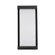 LOFT 60758 Μοντέρνο Φωτιστικό Τοίχου - Απλίκα LED 18W 1890lm 120° AC 220-240V Αδιάβροχο IP65 Φυσικό Λευκό 4500K - Bridgelux SMD Chip - Μαύρο Ματ - Μ24.5 x Π11 x Υ9.5cm - 3 Χρόνια Εγγύηση