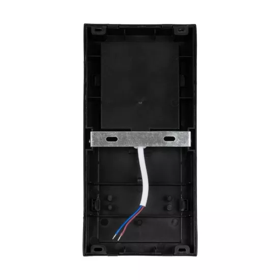 LOFT 60758 Μοντέρνο Φωτιστικό Τοίχου - Απλίκα LED 18W 1890lm 120° AC 220-240V Αδιάβροχο IP65 Φυσικό Λευκό 4500K - Bridgelux SMD Chip - Μαύρο Ματ - Μ24.5 x Π11 x Υ9.5cm - 3 Χρόνια Εγγύηση