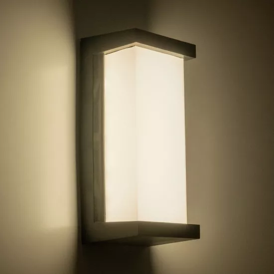 LOFT 60758 Μοντέρνο Φωτιστικό Τοίχου - Απλίκα LED 18W 1890lm 120° AC 220-240V Αδιάβροχο IP65 Φυσικό Λευκό 4500K - Bridgelux SMD Chip - Μαύρο Ματ - Μ24.5 x Π11 x Υ9.5cm - 3 Χρόνια Εγγύηση