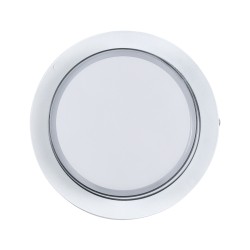 NEXUS 60763 Μοντέρνο Φωτιστικό Τοίχου - Απλίκα LED 10W 1050lm 120° AC 220-240V Αδιάβροχο IP65 Φυσικό Λευκό 4500K - Bridgelux SMD Chip - Λευκό Ματ - Μ17 x Π17 x Υ9cm - 3 Χρόνια Εγγύηση