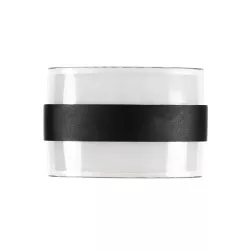 EMPIRE 60783 Μοντέρνο Φωτιστικό Τοίχου - Απλίκα LED 12W 1200lm 120° AC 220-240V Αδιάβροχο IP65 Θερμό Λευκό 2700K - Bridgelux SMD Chip & TÜV SÜD Driver - Μαύρο Ματ - Μ18.5 x Π9 x Υ12cm - 3 Χρόνια Εγγύηση