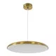 BARON 60887 Κρεμαστή Πλαφονιέρα Οροφής LED CCT 24W 2880lm 120° AC 220-240V - Εναλλαγή Φωτισμού μέσω Διακόπτη On/Off All In One Ψυχρό 6000k+Φυσικό 4500k+Θερμό 2700k Φ40 x Υ10cm - Χρυσό Πλατίνα - 3 Years Warranty BARON 60887 Κρεμαστή Πλαφονιέρα Οροφής LED CCT 24W 2880lm 120° AC 220-240V - Εναλλαγή Φωτισμού μέσω Διακόπτη On/Off All In One Ψυχρό 6000k+Φυσικό 4500k+Θερμό 2700k Φ40 x Υ10cm - Χρυσό Πλατίνα - 3 Years Warranty