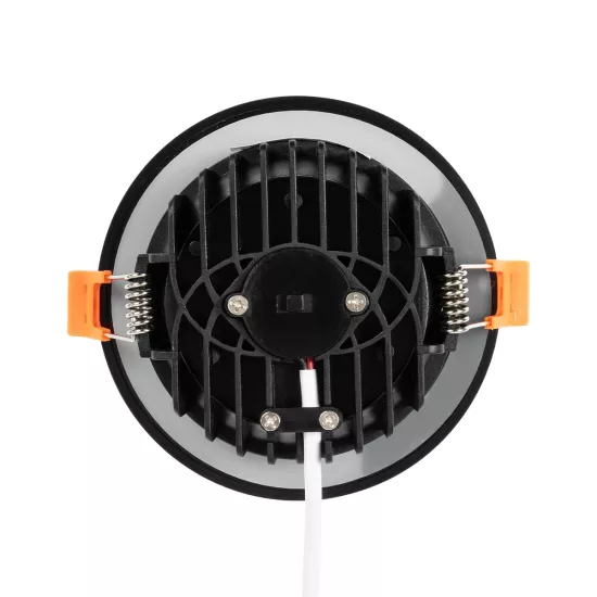 WATERA 60897 Χωνευτό Downlight Σποτ Panel LED 12W 1500lm 120° AC 220-240V Αδιάβροχο IP54 Ρυθμιζόμενο Λευκό CCT με Διακόπτη στο Σώμα 2700K/4500K/6000K Dimmable - Lumileds SMD Chip & TÜV SÜD Driver - Μαύρο Ματ - Μ10.8 x Π10.8 x Υ3.2cm / Q9cm - 3 Χρόνια WATERA 60897 Χωνευτό Downlight Σποτ Panel LED 12W 1500lm 120° AC 220-240V Αδιάβροχο IP54 Ρυθμιζόμενο Λευκό CCT με Διακόπτη στο Σώμα 2700K/4500K/6000K Dimmable - Lumileds SMD Chip & TÜV SÜD Driver - Μαύρο Ματ - Μ10.8 x Π10.8 x Υ3.2cm / Q9cm - 3 Χρόνια