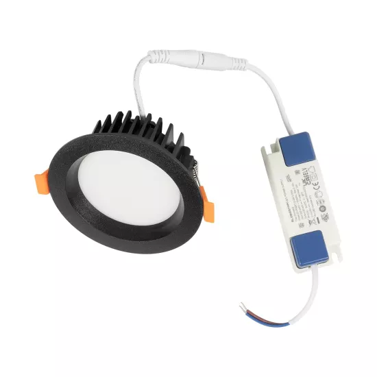 WATERA 60897 Χωνευτό Downlight Σποτ Panel LED 12W 1500lm 120° AC 220-240V Αδιάβροχο IP54 Ρυθμιζόμενο Λευκό CCT με Διακόπτη στο Σώμα 2700K/4500K/6000K Dimmable - Lumileds SMD Chip & TÜV SÜD Driver - Μαύρο Ματ - Μ10.8 x Π10.8 x Υ3.2cm / Q9cm - 3 Χρόνια WATERA 60897 Χωνευτό Downlight Σποτ Panel LED 12W 1500lm 120° AC 220-240V Αδιάβροχο IP54 Ρυθμιζόμενο Λευκό CCT με Διακόπτη στο Σώμα 2700K/4500K/6000K Dimmable - Lumileds SMD Chip & TÜV SÜD Driver - Μαύρο Ματ - Μ10.8 x Π10.8 x Υ3.2cm / Q9cm - 3 Χρόνια