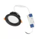 WATERA 60897 Χωνευτό Downlight Σποτ Panel LED 12W 1500lm 120° AC 220-240V Αδιάβροχο IP54 Ρυθμιζόμενο Λευκό CCT με Διακόπτη στο Σώμα 2700K/4500K/6000K Dimmable - Lumileds SMD Chip & TÜV SÜD Driver - Μαύρο Ματ - Μ10.8 x Π10.8 x Υ3.2cm / Q9cm - 3 Χρόνια WATERA 60897 Χωνευτό Downlight Σποτ Panel LED 12W 1500lm 120° AC 220-240V Αδιάβροχο IP54 Ρυθμιζόμενο Λευκό CCT με Διακόπτη στο Σώμα 2700K/4500K/6000K Dimmable - Lumileds SMD Chip & TÜV SÜD Driver - Μαύρο Ματ - Μ10.8 x Π10.8 x Υ3.2cm / Q9cm - 3 Χρόνια