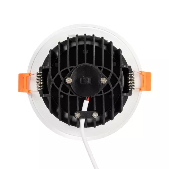 WATERA 60898 Χωνευτό Downlight Σποτ Panel LED 12W 1500lm 120° AC 220-240V Αδιάβροχο IP54 Ρυθμιζόμενο Λευκό CCT με Διακόπτη στο Σώμα 2700K/4500K/6000K Dimmable - Lumileds SMD Chip & TÜV SÜD Driver - Λευκό Ματ - Μ10.8 x Π10.8 x Υ3.2cm / Q9cm - 3 Χρόνια WATERA 60898 Χωνευτό Downlight Σποτ Panel LED 12W 1500lm 120° AC 220-240V Αδιάβροχο IP54 Ρυθμιζόμενο Λευκό CCT με Διακόπτη στο Σώμα 2700K/4500K/6000K Dimmable - Lumileds SMD Chip & TÜV SÜD Driver - Λευκό Ματ - Μ10.8 x Π10.8 x Υ3.2cm / Q9cm - 3 Χρόνια