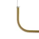 LINARIA 60923 Μοντέρνο Κρεμαστό Φωτιστικό Οροφής LED 36W 4150lm 180° AC 220-240V IP20 Ρυθμιζόμενο Λευκό CCT με Χειριστήριο από 2700K έως 6000K Dimmable - Lumileds SMD Chip - Χρυσό Βούρτσας - Μ120 x Π2 x Υ10cm - 3 Χρόνια Εγγύηση LINARIA 60923 Μοντέρνο Κρεμαστό Φωτιστικό Οροφής LED 36W 4150lm 180° AC 220-240V IP20 Ρυθμιζόμενο Λευκό CCT με Χειριστήριο από 2700K έως 6000K Dimmable - Lumileds SMD Chip - Χρυσό Βούρτσας - Μ120 x Π2 x Υ10cm - 3 Χρόνια Εγγύηση