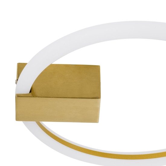 CINDERELLA 60978 Φωτιστικό Οροφής Δαχτυλίδι-Κύκλος LED CCT 16W 1792lm 360° AC 220-240V - Εναλλαγή Φωτισμού μέσω Διακόπτη On/Off All In One Ψυχρό 6000k+Φυσικό 4500k+Θερμό 2700k Φ28cm - Χρυσό Βούρτσας - 3 Years Warranty CINDERELLA 60978 Φωτιστικό Οροφής Δαχτυλίδι-Κύκλος LED CCT 16W 1792lm 360° AC 220-240V - Εναλλαγή Φωτισμού μέσω Διακόπτη On/Off All In One Ψυχρό 6000k+Φυσικό 4500k+Θερμό 2700k Φ28cm - Χρυσό Βούρτσας - 3 Years Warranty
