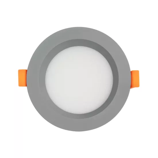WATERA 60986 Χωνευτό Downlight Σποτ Panel LED 12W 1500lm 120° AC 220-240V Αδιάβροχο IP54 Ρυθμιζόμενο Λευκό CCT με Διακόπτη στο Σώμα 2700K/4500K/6000K Dimmable - Lumileds SMD Chip & TÜV SÜD Driver - Γκρι Ανθρακί Ματ - Μ10.8 x Π10.8 x Υ3.2cm / Q9cm - 3 WATERA 60986 Χωνευτό Downlight Σποτ Panel LED 12W 1500lm 120° AC 220-240V Αδιάβροχο IP54 Ρυθμιζόμενο Λευκό CCT με Διακόπτη στο Σώμα 2700K/4500K/6000K Dimmable - Lumileds SMD Chip & TÜV SÜD Driver - Γκρι Ανθρακί Ματ - Μ10.8 x Π10.8 x Υ3.2cm / Q9cm - 3