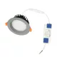 WATERA 60986 Χωνευτό Downlight Σποτ Panel LED 12W 1500lm 120° AC 220-240V Αδιάβροχο IP54 Ρυθμιζόμενο Λευκό CCT με Διακόπτη στο Σώμα 2700K/4500K/6000K Dimmable - Lumileds SMD Chip & TÜV SÜD Driver - Γκρι Ανθρακί Ματ - Μ10.8 x Π10.8 x Υ3.2cm / Q9cm - 3 WATERA 60986 Χωνευτό Downlight Σποτ Panel LED 12W 1500lm 120° AC 220-240V Αδιάβροχο IP54 Ρυθμιζόμενο Λευκό CCT με Διακόπτη στο Σώμα 2700K/4500K/6000K Dimmable - Lumileds SMD Chip & TÜV SÜD Driver - Γκρι Ανθρακί Ματ - Μ10.8 x Π10.8 x Υ3.2cm / Q9cm - 3