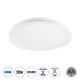 CELANO 61005 LED Πλαφονιέρα Οροφής Στρόγγυλη Φ26 20W 2000lm 120° AC 220-240V Αδιάβροχη IP54 Φ26 x Υ6cm Ψυχρό Λευκό 6000K - 3 Χρόνια Εγγύηση