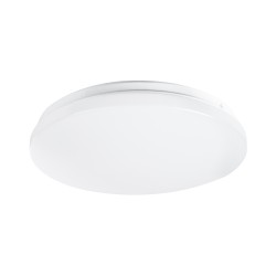 CELANO 61007 Φωτιστικό Πλαφονιέρα Οροφής LED 20W 1800lm 120° AC 220-240V Αδιάβροχο IP54 Θερμό Λευκό 2700K - Lumileds SMD Chip - Λευκό Γαλακτερό - Μ26 x Π26 x Υ6cm - 3 Χρόνια Εγγύηση