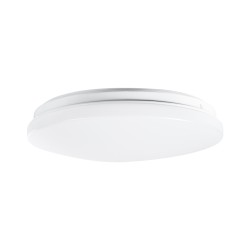 CELANO 61007 Φωτιστικό Πλαφονιέρα Οροφής LED 20W 1800lm 120° AC 220-240V Αδιάβροχο IP54 Θερμό Λευκό 2700K - Lumileds SMD Chip - Λευκό Γαλακτερό - Μ26 x Π26 x Υ6cm - 3 Χρόνια Εγγύηση