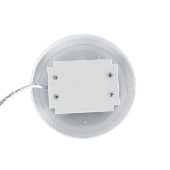 REVANO 61011 LED Πλαφονιέρα Οροφής Στρόγγυλη Φ12 12W 1200lm 180° AC 220-240V Αδιάβροχη IP54 Φ12 x Υ4.5cm Ψυχρό Λευκό 6000K - 2 Χρόνια Εγγύηση