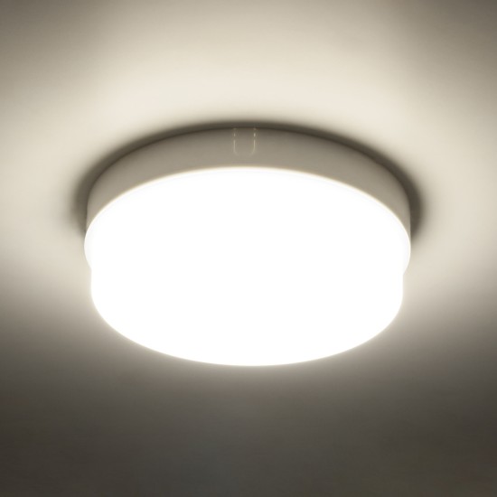 REVANO 61015 LED Πλαφονιέρα Οροφής Στρόγγυλη Φ17 15W 1425lm 180° AC 220-240V Αδιάβροχη IP54 Φ17 x Υ5cm Φυσικό Λευκό 4500K - 2 Χρόνια Εγγύηση REVANO 61015 LED Πλαφονιέρα Οροφής Στρόγγυλη Φ17 15W 1425lm 180° AC 220-240V Αδιάβροχη IP54 Φ17 x Υ5cm Φυσικό Λευκό 4500K - 2 Χρόνια Εγγύηση
