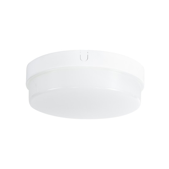 REVANO 61016 LED Πλαφονιέρα Οροφής Στρόγγυλη Φ17 15W 1350lm 180° AC 220-240V Αδιάβροχη IP54 Φ17 x Υ5cm Θερμό Λευκό 2700K - 2 Χρόνια Εγγύηση