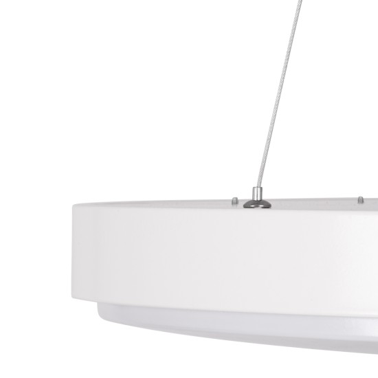 CASPER 61018 Κρεμαστή Πλαφονιέρα Οροφής LED CCT 76W 8372lm 120° AC 220-240V - Εναλλαγή Φωτισμού μέσω Τηλεχειριστηρίου All In One Ψυχρό Λευκό 6000k+Φυσικό Λευκό 4500k+Θερμό Λευκό 2700k Dimmable Φ45cm - Λευκό - 3 Years Warranty CASPER 61018 Κρεμαστή Πλαφονιέρα Οροφής LED CCT 76W 8372lm 120° AC 220-240V - Εναλλαγή Φωτισμού μέσω Τηλεχειριστηρίου All In One Ψυχρό Λευκό 6000k+Φυσικό Λευκό 4500k+Θερμό Λευκό 2700k Dimmable Φ45cm - Λευκό - 3 Years Warranty