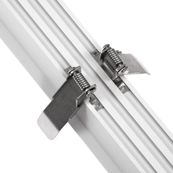 LUCA 61033 Γραμμικό Χωνευτό Φωτιστικό Linear LED CCT 54W 6500lm 120° AC 220-240V Μ121.5 x Π5 x Υ4cm - Εναλλαγή Φωτισμού μέσω Τηλεχειριστηρίου All In One Ψυχρό 6000k+Φυσικό 4500k+Θερμό 2700k Dimmable - Λευκό - 3 Years Warranty