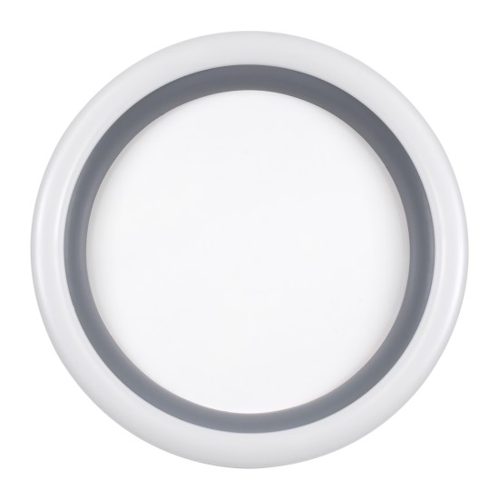 ARIANA 61036 Πλαφονιέρα Οροφής Κύκλος LED CCT 55W 6376lm 120° AC 220-240V - Εναλλαγή Φωτισμού μέσω Τηλεχειριστηρίου All In One Ψυχρό Λευκό 6000k+Φυσικό Λευκό 4500k+Θερμό Λευκό 2700k Dimmable Φ48cm - Ανθρακί - 3 Years Warranty