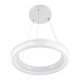 ARIANA 61038 Κρεμαστή Πλαφονιέρα Οροφής Κύκλος LED CCT 55W 6376lm 120° AC 220-240V - Εναλλαγή Φωτισμού μέσω Τηλεχειριστηρίου All In One Ψυχρό Λευκό 6000k+Φυσικό Λευκό 4500k+Θερμό Λευκό 2700k Dimmable Φ48cm - Λευκό - 3 Years Warranty