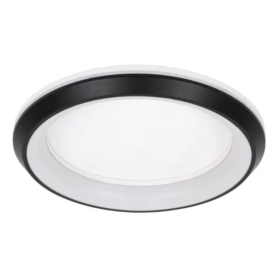MELINA 61040 Πλαφονιέρα Οροφής Κύκλος LED CCT 55W 6376lm 120° AC 220-240V - Εναλλαγή Φωτισμού μέσω Τηλεχειριστηρίου All In One Ψυχρό Λευκό 6000k+Φυσικό Λευκό 4500k+Θερμό Λευκό 2700k Dimmable Φ48cm - Μαύρο - 3 Years Warranty MELINA 61040 Πλαφονιέρα Οροφής Κύκλος LED CCT 55W 6376lm 120° AC 220-240V - Εναλλαγή Φωτισμού μέσω Τηλεχειριστηρίου All In One Ψυχρό Λευκό 6000k+Φυσικό Λευκό 4500k+Θερμό Λευκό 2700k Dimmable Φ48cm - Μαύρο - 3 Years Warranty