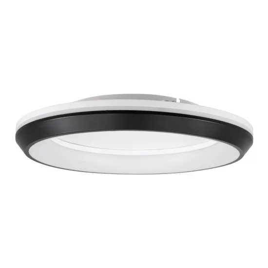 MELINA 61040 Πλαφονιέρα Οροφής Κύκλος LED CCT 55W 6376lm 120° AC 220-240V - Εναλλαγή Φωτισμού μέσω Τηλεχειριστηρίου All In One Ψυχρό Λευκό 6000k+Φυσικό Λευκό 4500k+Θερμό Λευκό 2700k Dimmable Φ48cm - Μαύρο - 3 Years Warranty MELINA 61040 Πλαφονιέρα Οροφής Κύκλος LED CCT 55W 6376lm 120° AC 220-240V - Εναλλαγή Φωτισμού μέσω Τηλεχειριστηρίου All In One Ψυχρό Λευκό 6000k+Φυσικό Λευκό 4500k+Θερμό Λευκό 2700k Dimmable Φ48cm - Μαύρο - 3 Years Warranty