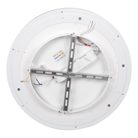 MELINA 61040 Πλαφονιέρα Οροφής Κύκλος LED CCT 55W 6376lm 120° AC 220-240V - Εναλλαγή Φωτισμού μέσω Τηλεχειριστηρίου All In One Ψυχρό Λευκό 6000k+Φυσικό Λευκό 4500k+Θερμό Λευκό 2700k Dimmable Φ48cm - Μαύρο - 3 Years Warranty MELINA 61040 Πλαφονιέρα Οροφής Κύκλος LED CCT 55W 6376lm 120° AC 220-240V - Εναλλαγή Φωτισμού μέσω Τηλεχειριστηρίου All In One Ψυχρό Λευκό 6000k+Φυσικό Λευκό 4500k+Θερμό Λευκό 2700k Dimmable Φ48cm - Μαύρο - 3 Years Warranty
