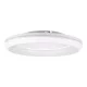 MELINA 61041 Μοντέρνο Φωτιστικό Οροφής LED 55W 6376lm 120° AC 220-240V IP20 Ρυθμιζόμενο Λευκό CCT με Χειριστήριο από 2700K έως 6000K Dimmable - Lumileds SMD Chip - Λευκό Ματ - Μ48 x Π48 x Υ9cm - 3 Χρόνια Εγγύηση