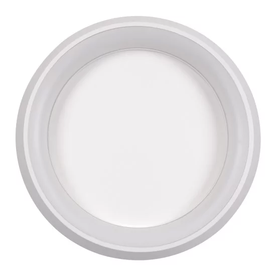 MELINA 61041 Μοντέρνο Φωτιστικό Οροφής LED 55W 6376lm 120° AC 220-240V IP20 Ρυθμιζόμενο Λευκό CCT με Χειριστήριο από 2700K έως 6000K Dimmable - Lumileds SMD Chip - Λευκό Ματ - Μ48 x Π48 x Υ9cm - 3 Χρόνια Εγγύηση