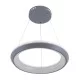 MELINA 61045 Κρεμαστή Πλαφονιέρα Οροφής Κύκλος LED CCT 55W 6376lm 120° AC 220-240V - Εναλλαγή Φωτισμού μέσω Τηλεχειριστηρίου All In One Ψυχρό Λευκό 6000k+Φυσικό Λευκό 4500k+Θερμό Λευκό 2700k Dimmable Φ48cm - Ανθρακί - 3 Years Warranty MELINA 61045 Κρεμαστή Πλαφονιέρα Οροφής Κύκλος LED CCT 55W 6376lm 120° AC 220-240V - Εναλλαγή Φωτισμού μέσω Τηλεχειριστηρίου All In One Ψυχρό Λευκό 6000k+Φυσικό Λευκό 4500k+Θερμό Λευκό 2700k Dimmable Φ48cm - Ανθρακί - 3 Years Warranty