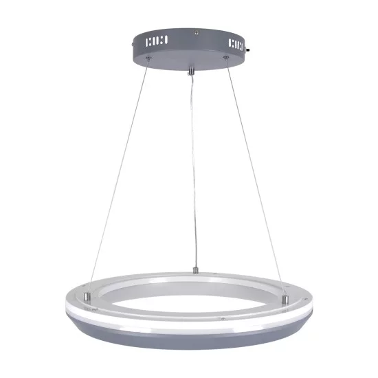 MELINA 61045 Κρεμαστή Πλαφονιέρα Οροφής Κύκλος LED CCT 55W 6376lm 120° AC 220-240V - Εναλλαγή Φωτισμού μέσω Τηλεχειριστηρίου All In One Ψυχρό Λευκό 6000k+Φυσικό Λευκό 4500k+Θερμό Λευκό 2700k Dimmable Φ48cm - Ανθρακί - 3 Years Warranty MELINA 61045 Κρεμαστή Πλαφονιέρα Οροφής Κύκλος LED CCT 55W 6376lm 120° AC 220-240V - Εναλλαγή Φωτισμού μέσω Τηλεχειριστηρίου All In One Ψυχρό Λευκό 6000k+Φυσικό Λευκό 4500k+Θερμό Λευκό 2700k Dimmable Φ48cm - Ανθρακί - 3 Years Warranty