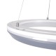 MELINA 61045 Κρεμαστή Πλαφονιέρα Οροφής Κύκλος LED CCT 55W 6376lm 120° AC 220-240V - Εναλλαγή Φωτισμού μέσω Τηλεχειριστηρίου All In One Ψυχρό Λευκό 6000k+Φυσικό Λευκό 4500k+Θερμό Λευκό 2700k Dimmable Φ48cm - Ανθρακί - 3 Years Warranty MELINA 61045 Κρεμαστή Πλαφονιέρα Οροφής Κύκλος LED CCT 55W 6376lm 120° AC 220-240V - Εναλλαγή Φωτισμού μέσω Τηλεχειριστηρίου All In One Ψυχρό Λευκό 6000k+Φυσικό Λευκό 4500k+Θερμό Λευκό 2700k Dimmable Φ48cm - Ανθρακί - 3 Years Warranty