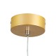ROSE 61066 Κρεμαστό Φωτιστικό Οροφής Design LED CCT 22W 2640lm 300° AC 220-240V - Εναλλαγή Φωτισμού μέσω Διακόπτη On/Off All In One Ψυχρό 6000k+Φυσικό 4500k+Θερμό 2700k Μ24 x Π22 x Υ24cm - Χρυσό Βούρτσας ROSE 61066 Κρεμαστό Φωτιστικό Οροφής Design LED CCT 22W 2640lm 300° AC 220-240V - Εναλλαγή Φωτισμού μέσω Διακόπτη On/Off All In One Ψυχρό 6000k+Φυσικό 4500k+Θερμό 2700k Μ24 x Π22 x Υ24cm - Χρυσό Βούρτσας