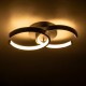 EVA 61067 Φωτιστικό Οροφής Design LED CCT 16W 1920lm 300° AC 220-240V - Εναλλαγή Φωτισμού μέσω Διακόπτη On/Off All In One Ψυχρό 6000k+Φυσικό 4500k+Θερμό 2700k Μ33 x Π21 x Υ7cm - Μαύρο EVA 61067 Φωτιστικό Οροφής Design LED CCT 16W 1920lm 300° AC 220-240V - Εναλλαγή Φωτισμού μέσω Διακόπτη On/Off All In One Ψυχρό 6000k+Φυσικό 4500k+Θερμό 2700k Μ33 x Π21 x Υ7cm - Μαύρο
