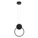 CYCLOS 61073 Κρεμαστό Φωτιστικό Οροφής Design LED CCT 9W 1080lm 300° AC 220-240V - Εναλλαγή Φωτισμού μέσω Διακόπτη On/Off All In One Ψυχρό 6000k+Φυσικό 4500k+Θερμό 2700k Μ21 x Π2.3 x Υ26.5cm - Μαύρο CYCLOS 61073 Μοντέρνο Κρεμαστό Φωτιστικό Οροφής LED 9W 1080lm 300° AC 220-240V IP20 Ρυθμιζόμενο Λευκό CCT με On/Off 2700K/4500K/6000K - Lumileds SMD Chip - Μαύρο Ματ - Μ21 x Π2.3 x Υ26.5cm - 3 Χρόνια Εγγύηση