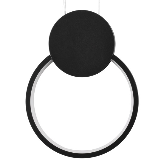 CYCLOS 61073 Κρεμαστό Φωτιστικό Οροφής Design LED CCT 9W 1080lm 300° AC 220-240V - Εναλλαγή Φωτισμού μέσω Διακόπτη On/Off All In One Ψυχρό 6000k+Φυσικό 4500k+Θερμό 2700k Μ21 x Π2.3 x Υ26.5cm - Μαύρο CYCLOS 61073 Κρεμαστό Φωτιστικό Οροφής Design LED CCT 9W 1080lm 300° AC 220-240V - Εναλλαγή Φωτισμού μέσω Διακόπτη On/Off All In One Ψυχρό 6000k+Φυσικό 4500k+Θερμό 2700k Μ21 x Π2.3 x Υ26.5cm - Μαύρο