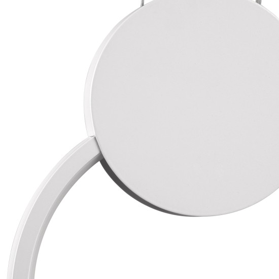 CYCLOS 61074 Κρεμαστό Φωτιστικό Οροφής Design LED CCT 9W 1080lm 300° AC 220-240V - Εναλλαγή Φωτισμού μέσω Διακόπτη On/Off All In One Ψυχρό 6000k+Φυσικό 4500k+Θερμό 2700k Μ21 x Π2.3 x Υ26.5cm - Λευκό CYCLOS 61074 Κρεμαστό Φωτιστικό Οροφής Design LED CCT 9W 1080lm 300° AC 220-240V - Εναλλαγή Φωτισμού μέσω Διακόπτη On/Off All In One Ψυχρό 6000k+Φυσικό 4500k+Θερμό 2700k Μ21 x Π2.3 x Υ26.5cm - Λευκό