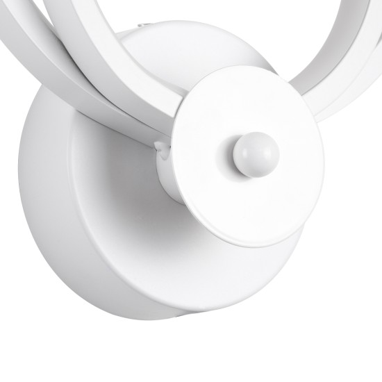 FREDDIE 61077 Φωτιστικό Τοίχου - Απλίκα Design LED CCT 15W 1800lm 300° AC 220-240V - Εναλλαγή Φωτισμού μέσω Διακόπτη On/Off All In One Ψυχρό 6000k+Φυσικό 4500k+Θερμό 2700k Μ20 x Π7.5 x Υ25cm - Λευκό FREDDIE 61077 Φωτιστικό Τοίχου - Απλίκα Design LED CCT 15W 1800lm 300° AC 220-240V - Εναλλαγή Φωτισμού μέσω Διακόπτη On/Off All In One Ψυχρό 6000k+Φυσικό 4500k+Θερμό 2700k Μ20 x Π7.5 x Υ25cm - Λευκό