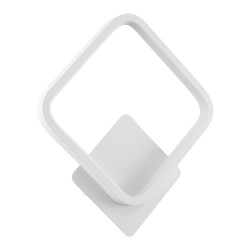 LENA 61080 Μοντέρνο Φωτιστικό Τοίχου - Απλίκα LED 12W 1440lm 300° AC 220-240V IP20 Ρυθμιζόμενο Λευκό CCT με On/Off 2700K/4500K/6000K - Lumileds SMD Chip - Λευκό Ματ - Μ25 x Π5.5 x Υ29.5cm - 3 Χρόνια Εγγύηση