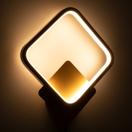 LENA 61081 Φωτιστικό Τοίχου - Απλίκα Design LED CCT 12W 1440lm 300° AC 220-240V - Εναλλαγή Φωτισμού μέσω Διακόπτη On/Off All In One Ψυχρό 6000k+Φυσικό 4500k+Θερμό 2700k Μ25 x Π5.5 x Υ29.5cm - Χρυσό Βούρτσας LENA 61081 Φωτιστικό Τοίχου - Απλίκα Design LED CCT 12W 1440lm 300° AC 220-240V - Εναλλαγή Φωτισμού μέσω Διακόπτη On/Off All In One Ψυχρό 6000k+Φυσικό 4500k+Θερμό 2700k Μ25 x Π5.5 x Υ29.5cm - Χρυσό Βούρτσας