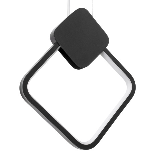 MARY 61082 Κρεμαστό Φωτιστικό Οροφής Design LED CCT 12W 1440lm 300° AC 220-240V - Εναλλαγή Φωτισμού μέσω Διακόπτη On/Off All In One Ψυχρό 6000k+Φυσικό 4500k+Θερμό 2700k Μ20 x Π2.3 x Υ28.5cm - Μαύρο MARY 61082 Κρεμαστό Φωτιστικό Οροφής Design LED CCT 12W 1440lm 300° AC 220-240V - Εναλλαγή Φωτισμού μέσω Διακόπτη On/Off All In One Ψυχρό 6000k+Φυσικό 4500k+Θερμό 2700k Μ20 x Π2.3 x Υ28.5cm - Μαύρο