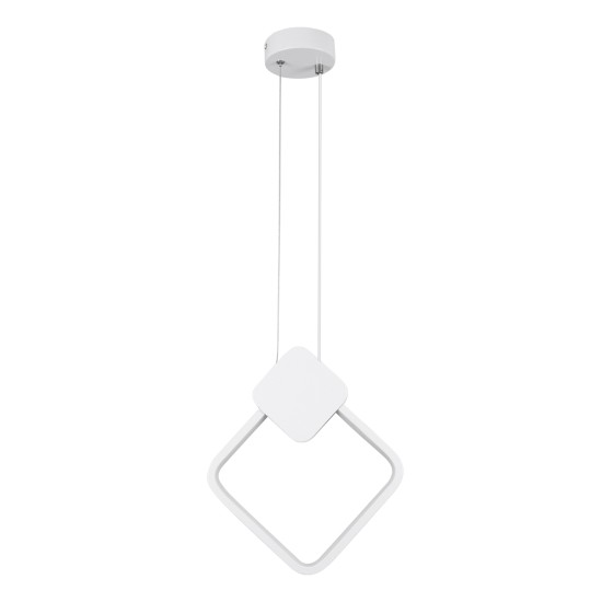 MARY 61083 Κρεμαστό Φωτιστικό Οροφής Design LED CCT 12W 1440lm 300° AC 220-240V - Εναλλαγή Φωτισμού μέσω Διακόπτη On/Off All In One Ψυχρό 6000k+Φυσικό 4500k+Θερμό 2700k Μ20 x Π2.3 x Υ28.5cm - Λευκό MARY 61083 Κρεμαστό Φωτιστικό Οροφής Design LED CCT 12W 1440lm 300° AC 220-240V - Εναλλαγή Φωτισμού μέσω Διακόπτη On/Off All In One Ψυχρό 6000k+Φυσικό 4500k+Θερμό 2700k Μ20 x Π2.3 x Υ28.5cm - Λευκό
