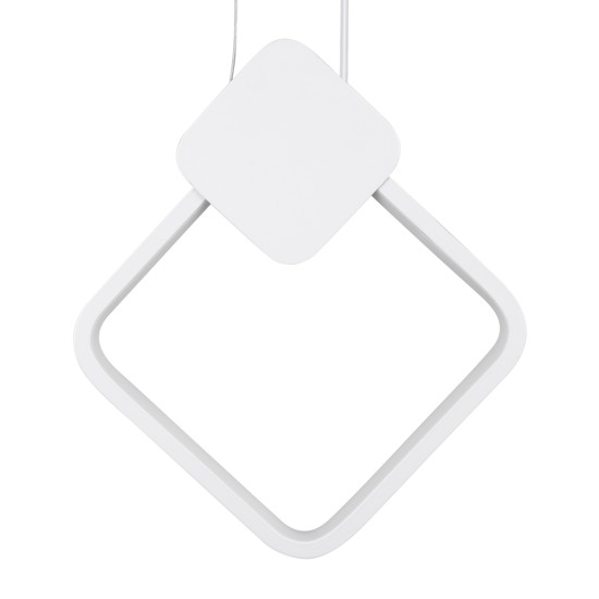 MARY 61083 Κρεμαστό Φωτιστικό Οροφής Design LED CCT 12W 1440lm 300° AC 220-240V - Εναλλαγή Φωτισμού μέσω Διακόπτη On/Off All In One Ψυχρό 6000k+Φυσικό 4500k+Θερμό 2700k Μ20 x Π2.3 x Υ28.5cm - Λευκό MARY 61083 Κρεμαστό Φωτιστικό Οροφής Design LED CCT 12W 1440lm 300° AC 220-240V - Εναλλαγή Φωτισμού μέσω Διακόπτη On/Off All In One Ψυχρό 6000k+Φυσικό 4500k+Θερμό 2700k Μ20 x Π2.3 x Υ28.5cm - Λευκό