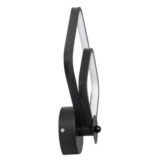 ANNA 61085 Φωτιστικό Τοίχου - Απλίκα Design LED CCT 15W 1800lm 300° AC 220-240V - Εναλλαγή Φωτισμού μέσω Διακόπτη On/Off All In One Ψυχρό 6000k+Φυσικό 4500k+Θερμό 2700k Μ25 x Π8 x Υ30cm - Μαύρο ANNA 61085 Φωτιστικό Τοίχου - Απλίκα Design LED CCT 15W 1800lm 300° AC 220-240V - Εναλλαγή Φωτισμού μέσω Διακόπτη On/Off All In One Ψυχρό 6000k+Φυσικό 4500k+Θερμό 2700k Μ25 x Π8 x Υ30cm - Μαύρο