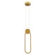 ILDI 61090 Κρεμαστό Φωτιστικό Οροφής Design LED CCT 12W 1440lm 300° AC 220-240V - Εναλλαγή Φωτισμού μέσω Διακόπτη On/Off All In One Ψυχρό 6000k+Φυσικό 4500k+Θερμό 2700k Μ10 x Π2.3 x Υ38cm - Χρυσό Βούρτσας ILDI 61090 Κρεμαστό Φωτιστικό Οροφής Design LED CCT 12W 1440lm 300° AC 220-240V - Εναλλαγή Φωτισμού μέσω Διακόπτη On/Off All In One Ψυχρό 6000k+Φυσικό 4500k+Θερμό 2700k Μ10 x Π2.3 x Υ38cm - Χρυσό Βούρτσας